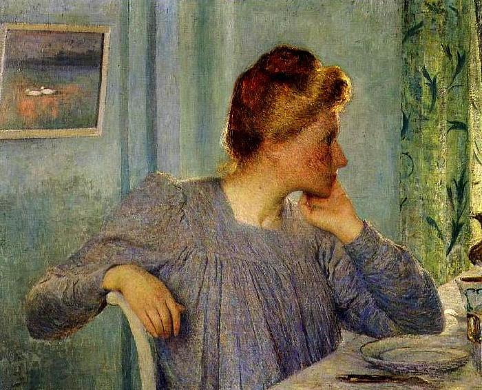 Emile Claus Portret van Mevrouw Claus Norge oil painting art